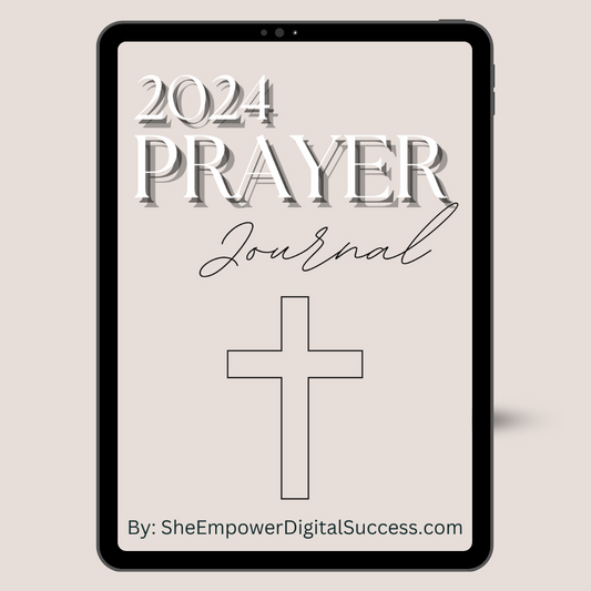 2024 Prayer Journal E-book