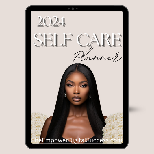 2024 Self Care Planner E-book